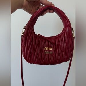 Miu Miu red Crossbody Bag
